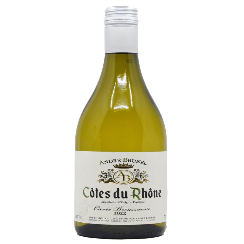 Andre Brunel Cotes du Rhone Blanc Cuvee Becassonne 2022