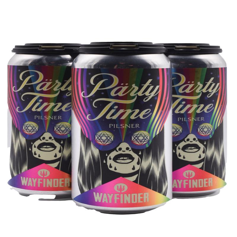 Wayfinder Party Time Pilsner 4pk (16oz)