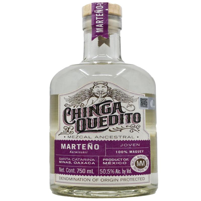 Chinga Quedito Mezcal Ancestral Joven Marteno