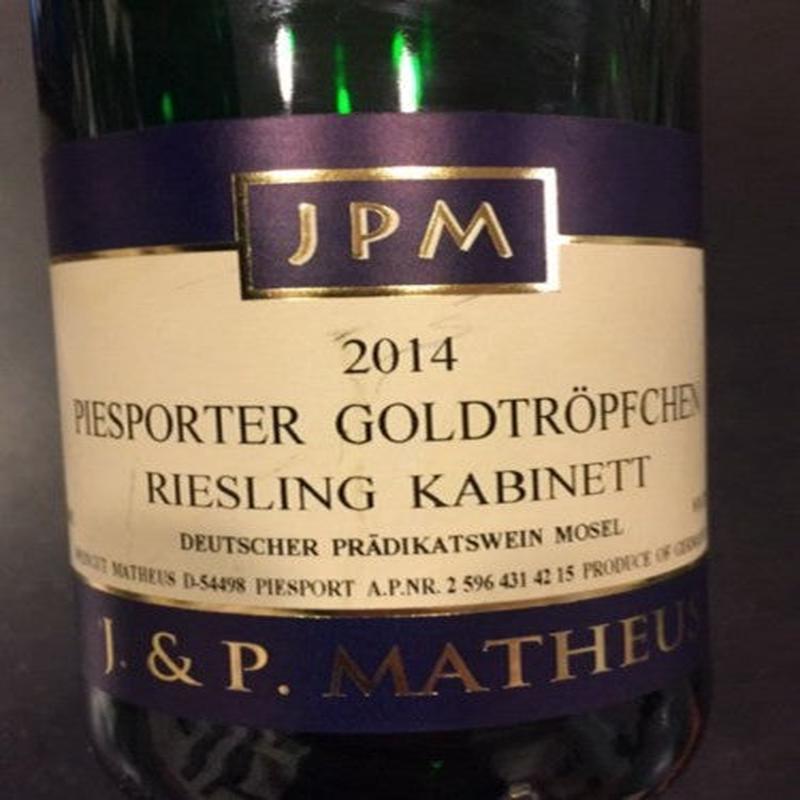 J & P Matheus - JPM Piesporter Goldtrpfchen Riesling Kabinett 2023 (750ml)