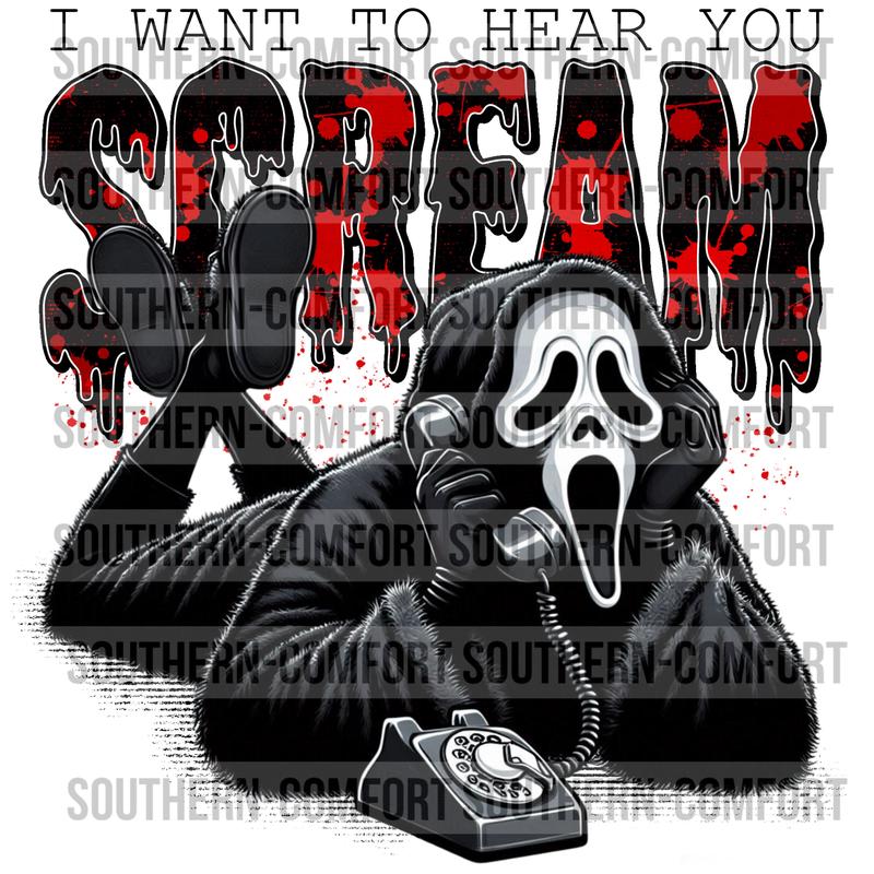I Want To Hear You Scream PNG