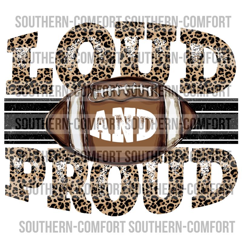 Loud and Proud football PNG