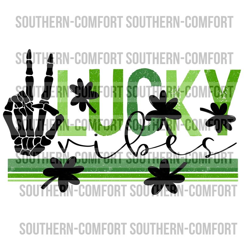 Lucky vibes PNG