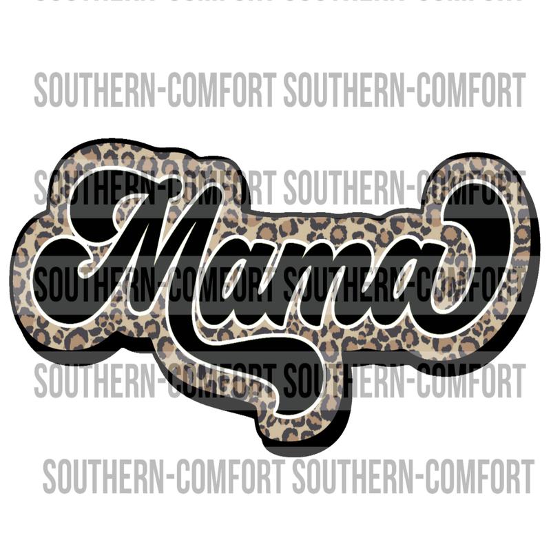 Mama leopard PNG