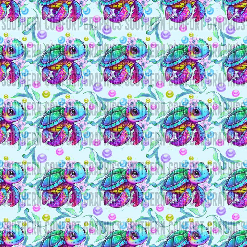 Turtle Digital Paper *SEAMLESS*