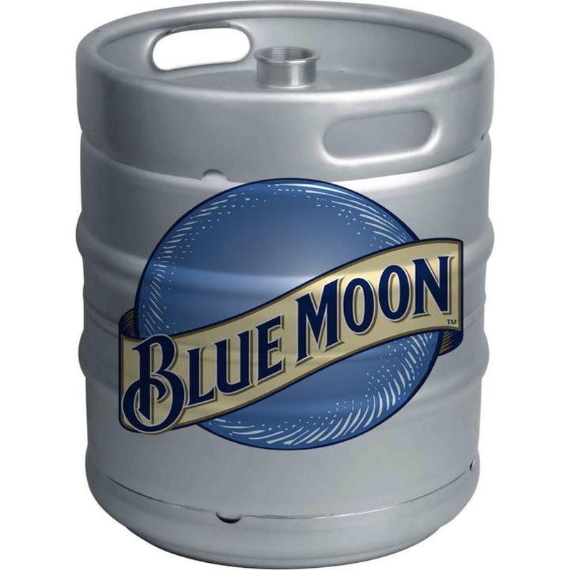 Blue Moon 1/2 Barrel Keg