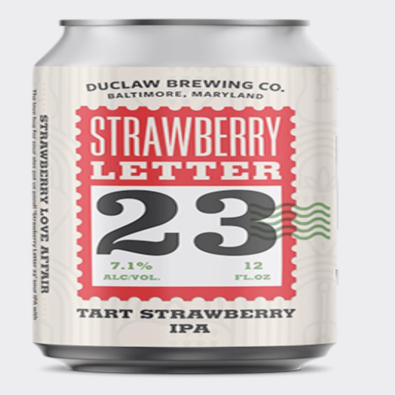 Duclaw Strawberry Letter 23 Sour IPA 6pk