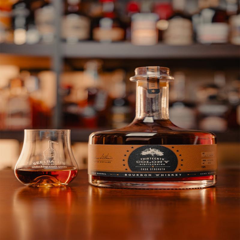 13th Colony Single Barrel Bourbon #2040 121.55 Proof - Selected by Seelbach\'s