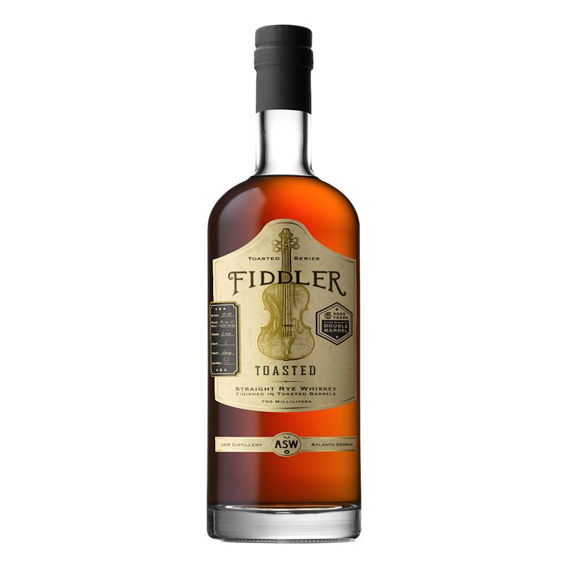 ASW Fiddler Toasted Straight Rye Whiskey #350 - Selected by Seelbach\'s