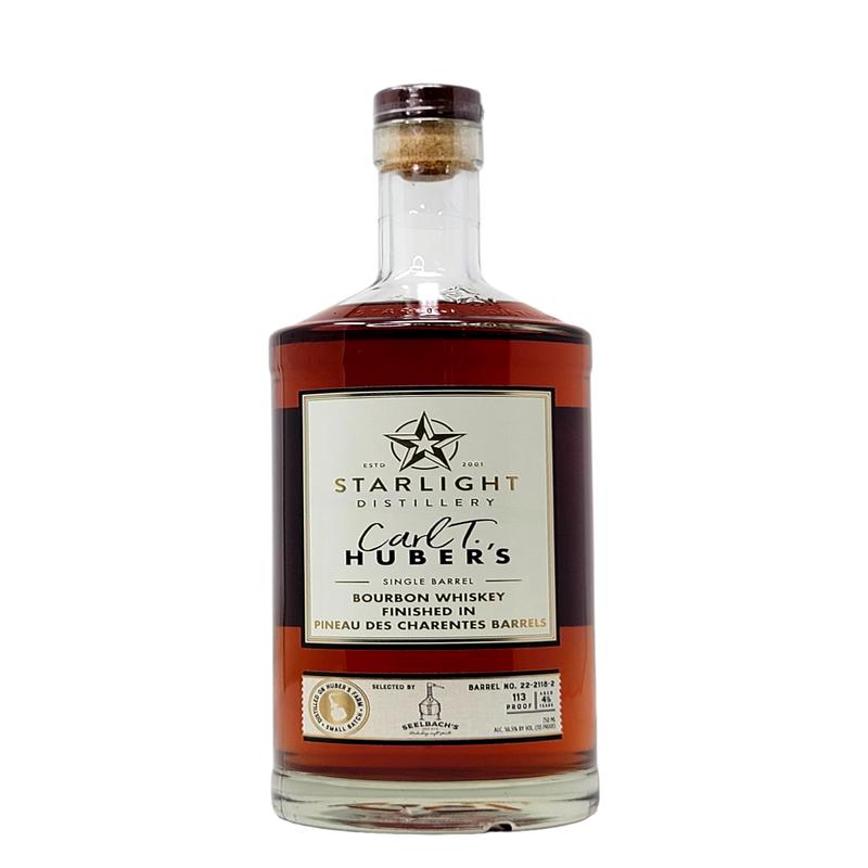 Starlight Distillery Pineau des Charente Finished Bourbon #22-2118-2 113 Proof - Selected by Seelbach\'s