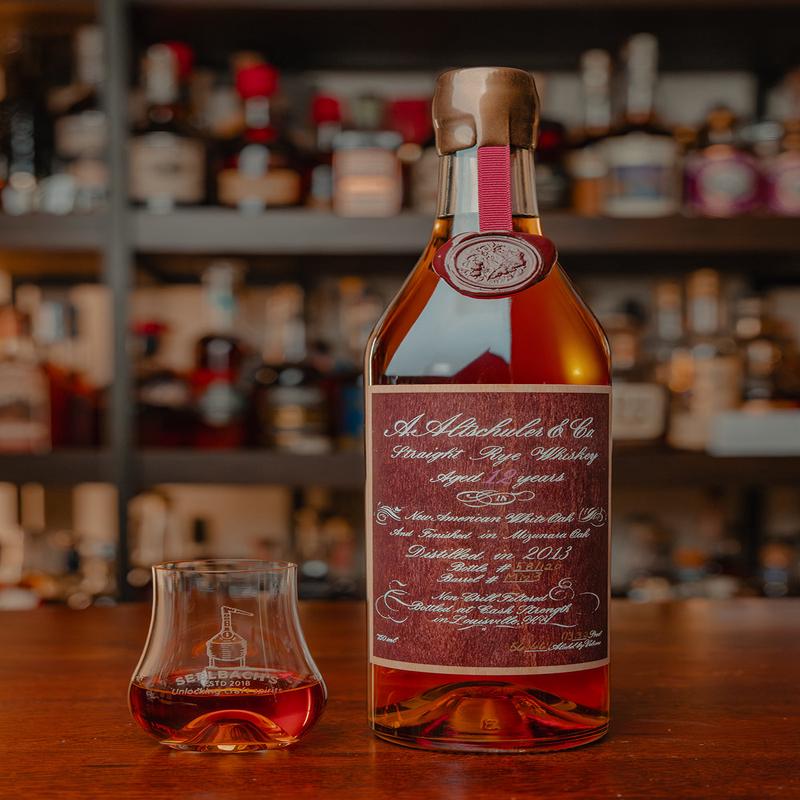A. Altschuler & Co 12-Year Straight Rye Whiskey #Miz3 113.34 proof