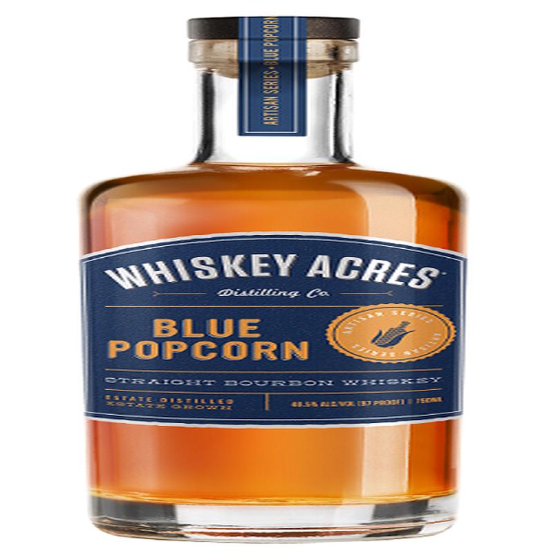 Whiskey Acres Artisan Series - 2024 Blue Popcorn Bourbon