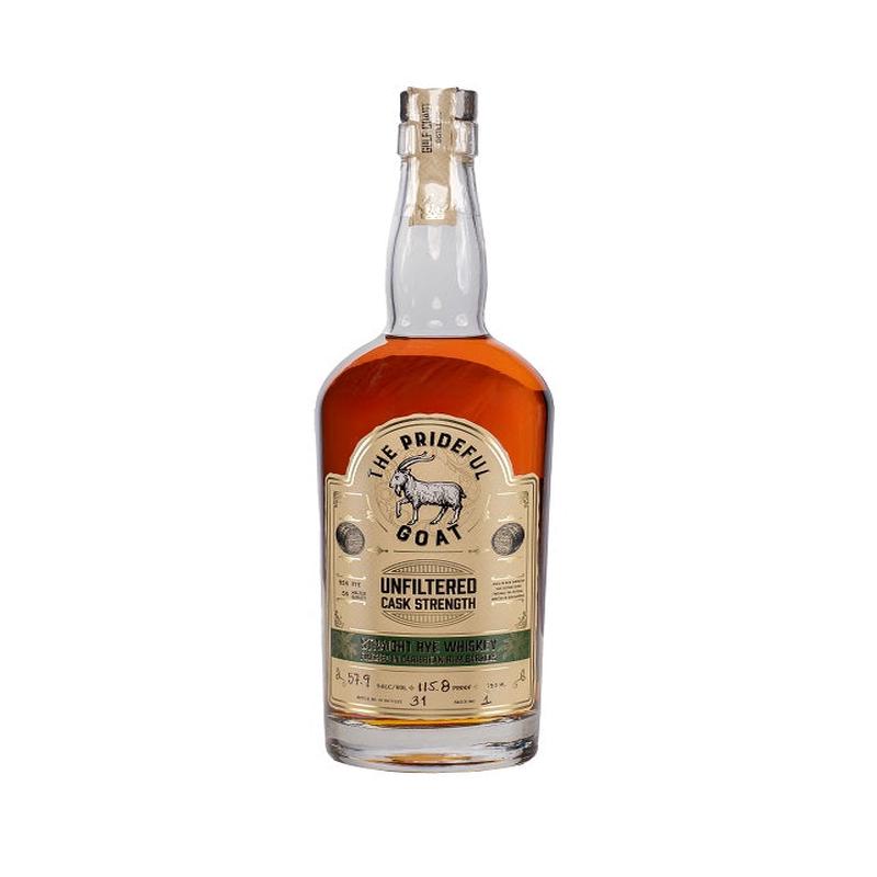 The Prideful Goat Straight Rye Finished In Caribbean Rum Barrels