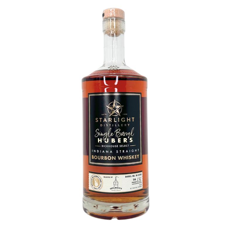 Starlight Distillery Rickhouse Select Indiana Straight Bourbon Whiskey 114 Proof #19-0056 - Selected by Seelbach\'s
