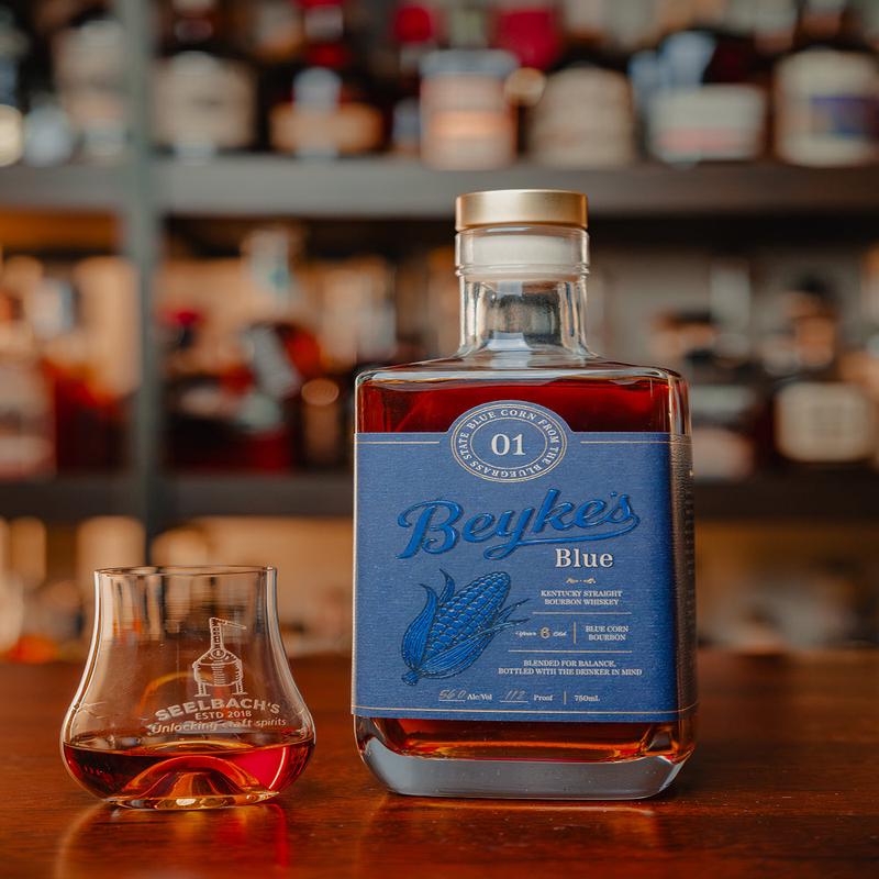Beyke\'s Blue Kentucky Straight Blue Corn Bourbon Whiskey 001