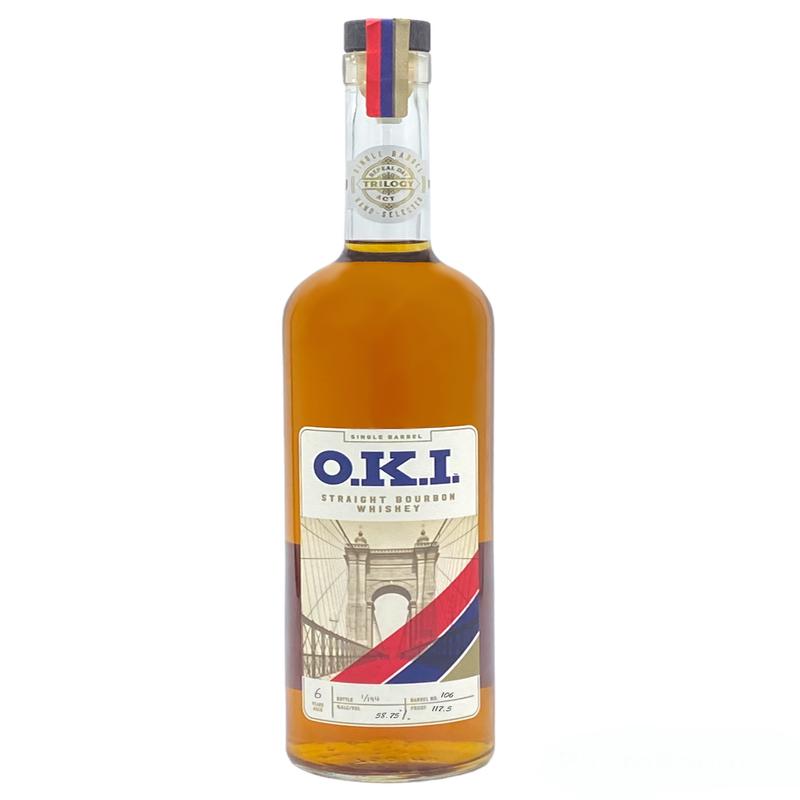 O.K.I. Single Barrel Bourbon \'Trilogy Series\' Act 3 Barrel #106 117.5 Proof