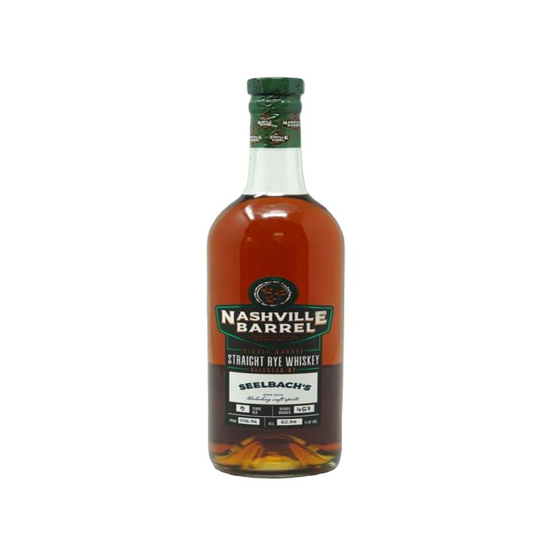 Nashville Barrel Co. #457 - 9 Year Rye - Selected by Seelbach\'s