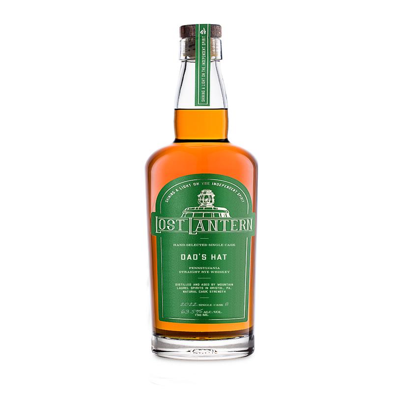 Lost Lantern 2022 Single Cask #8: Dads Hat Pennsylvania Straight Rye Whiskey