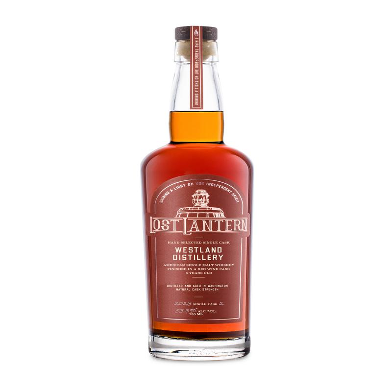 Lost Lantern Spring 2023 Single Cask#2: Westland American Single Malt Finished In A Red Wine Cask - 8 Years Old