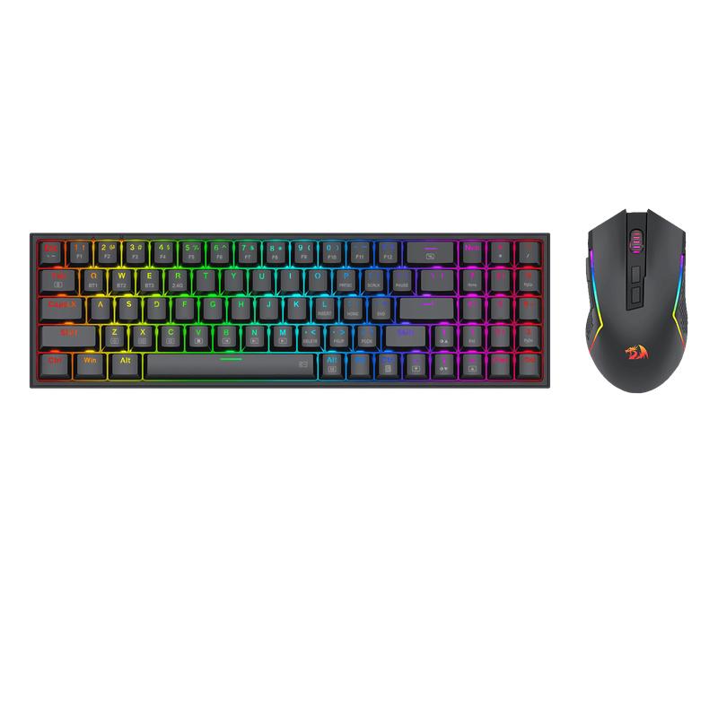 K628 75% Mechanical Gaming Keyboard M693 Gaming Mouse Tri-Modes Combo
