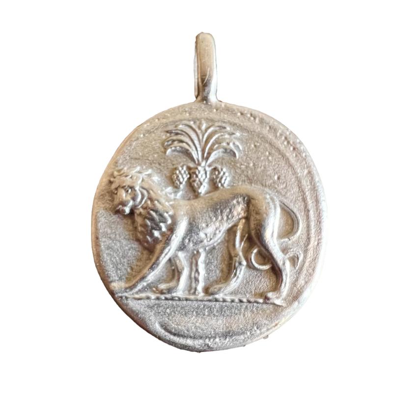 RARECAT Silver Charm with 18K gold loop