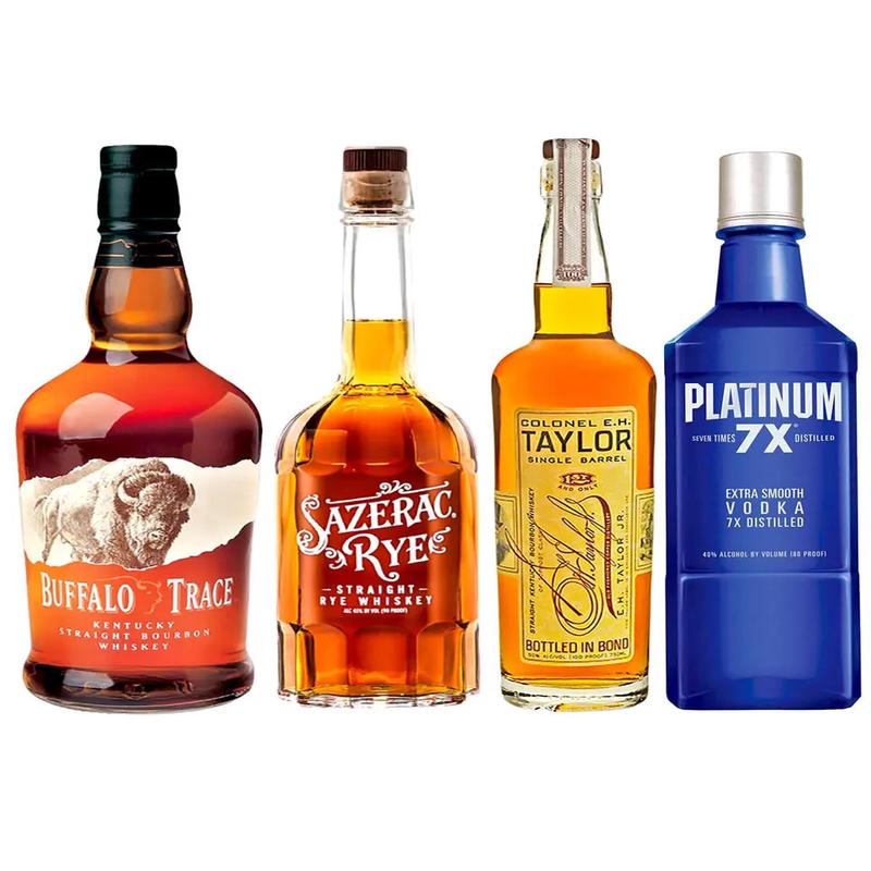 E.H. Taylor Single Barrel - Sazerac Rye - Buffalo Trace - Platinum 7X - Combo