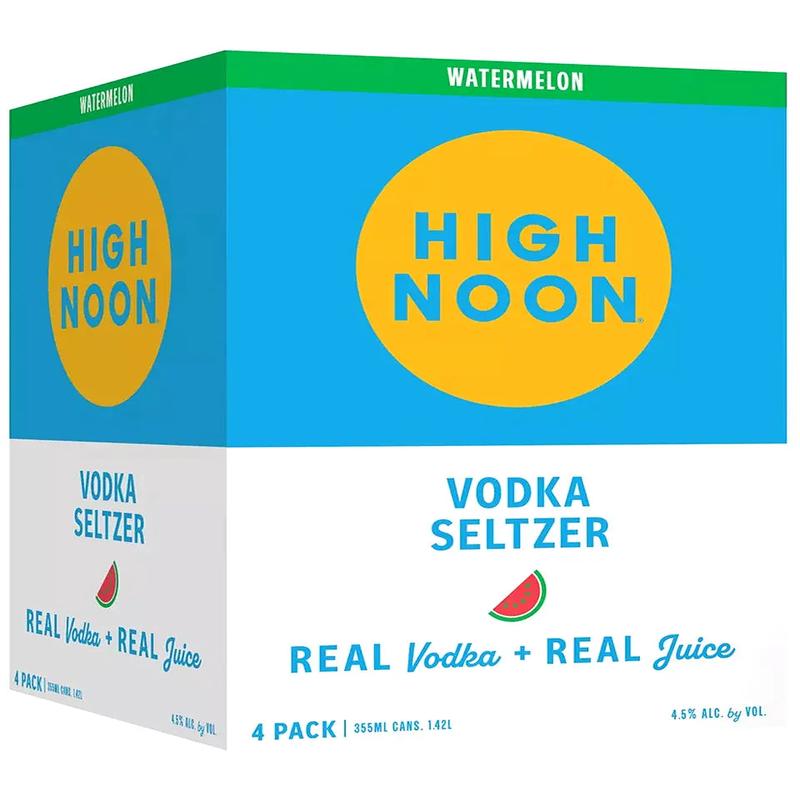 High Noon Sun Sips Watermelon Hard Seltzer 4-Pack