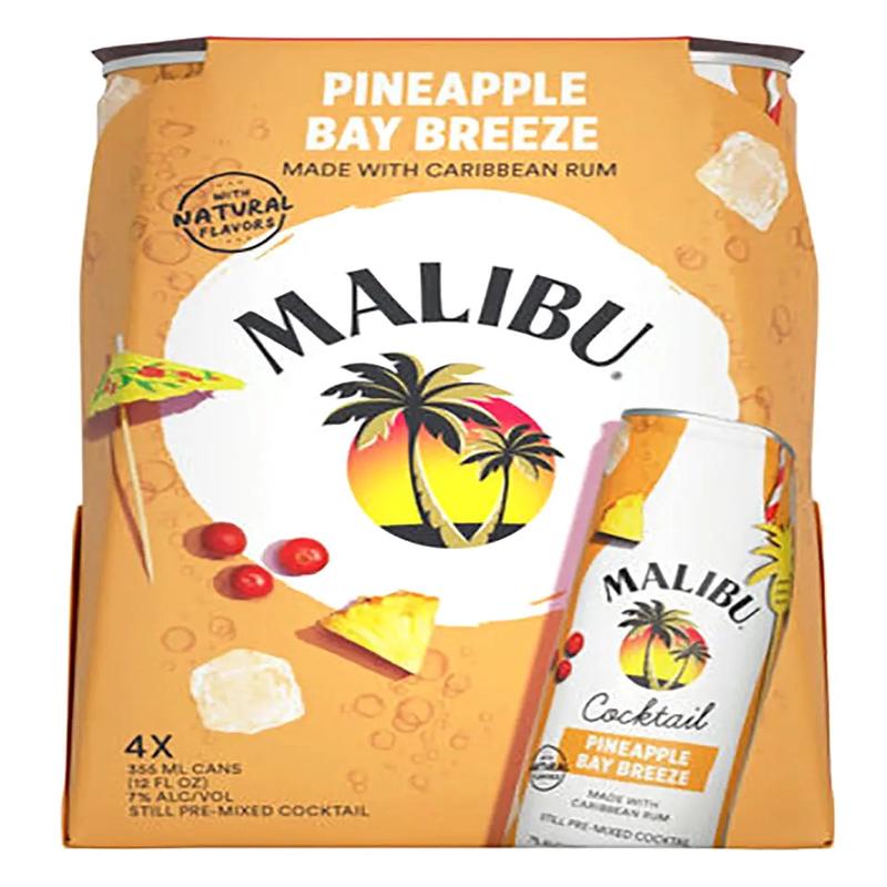 Malibu Pineapple Bay Breeze Cocktails