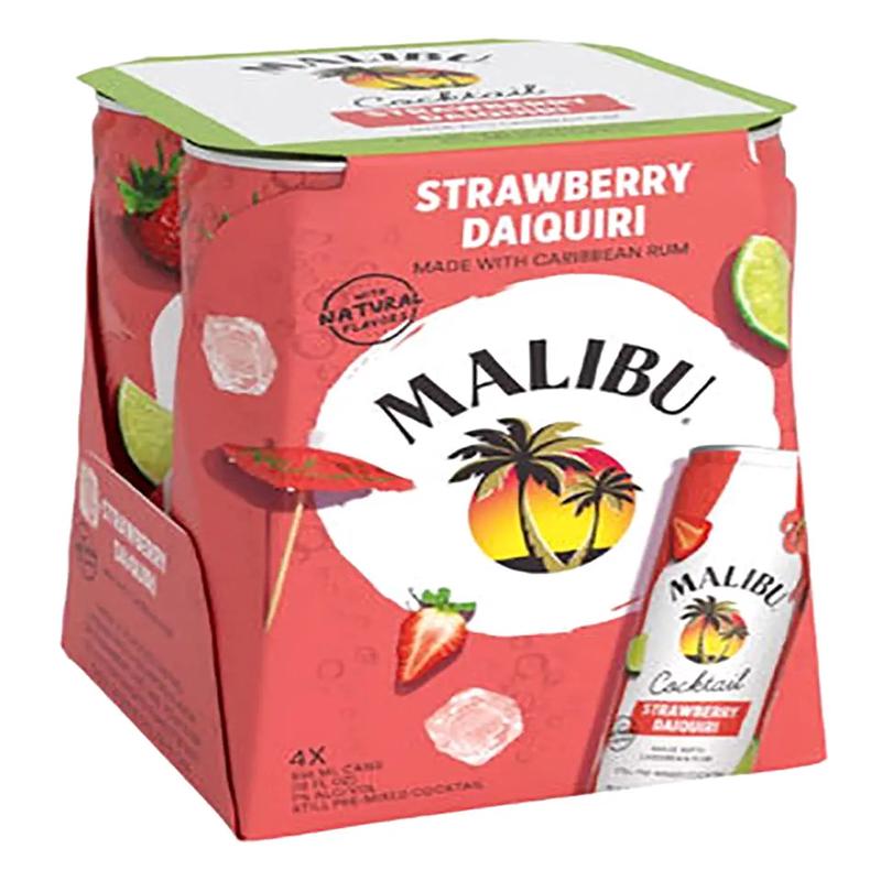 Malibu Strawberry Daiquiri Cocktails