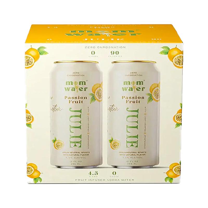 Mom Water Julie - Passion Fruit 4-Pack